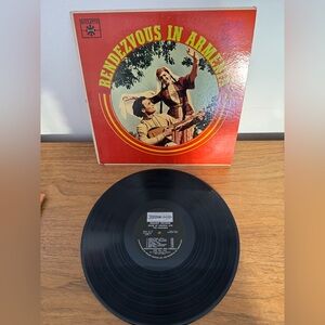 vintage vinyl record album titled "Rendezvous in Armenia" by The Gomidas Band